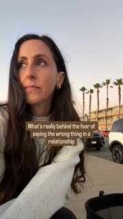 Most people think the fear of “saying the wrong thing” in a relationship is about communication.

But most of the time, it’s actually about anxiety.

When anxiety is running the show, your mind starts scanning for anything that could go wrong.

You replay conversations.
You rewrite texts before sending them.

You wonder if bringing something up will push your partner away.

So instead of saying what you actually feel, you start trying to manage the situation.

You hold things in.
You soften what you really want to say.
You convince yourself it’s “not a big deal.”

Not because your needs don’t matter —
but because you’re worried that speaking up might rock the boat.

Over time, this creates a really exhausting pattern.

You start neglecting your own needs and feelings just to keep things calm on the surface.

And while that might prevent conflict in the short term, it usually creates more distance in the long run.

Because when you’re constantly filtering yourself or walking on eggshells, the relationship never gets to experience the real version of you.

Healthy relationships don’t require you to silence yourself to keep the peace.

They require emotional safety — the kind where both people can share honestly without feeling like the relationship is on the line.

And that starts with learning how to slow the internal spiral that makes everything feel so high-stakes.

If this pattern feels familiar, this is exactly the kind of work I guide people through.

Inside The Relationship Reset, I walk you through simple shifts that help you calm the overthinking and respond from a steadier place when things feel uncertain.

And inside The Relationship Repair Method, we go deeper into the patterns that keep showing up in relationships — and how to rebuild emotional safety, communication, and connection in a way that actually lasts.

Both are designed to help you stop feeling like you have to choose between honesty and keeping the relationship stable.

You can explore both through the link in my bio. 🤎